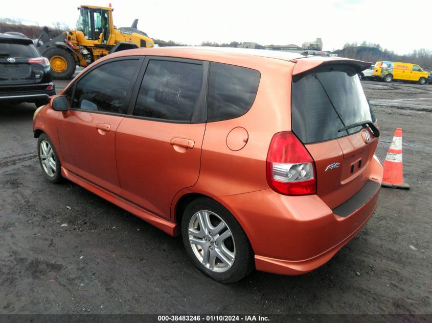 JHMGD38607S055462 | 2007 HONDA FIT