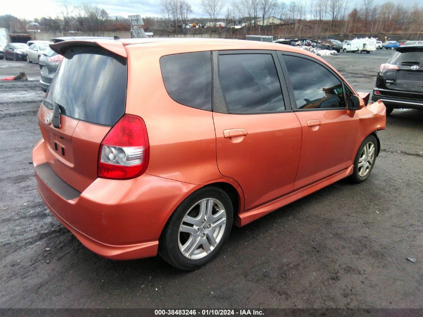 JHMGD38607S055462 | 2007 HONDA FIT