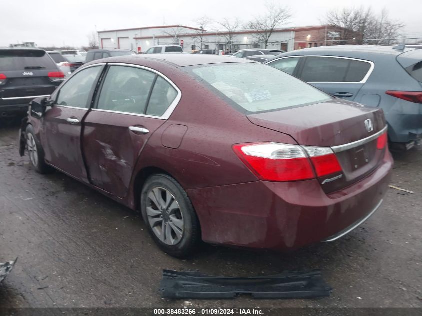 2015 HONDA ACCORD LX - 1HGCR2F38FA186164