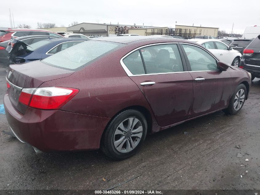 2015 HONDA ACCORD LX - 1HGCR2F38FA186164