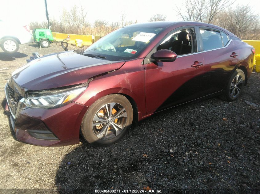 2021 NISSAN SENTRA SV - 3N1AB8CV4MY268536