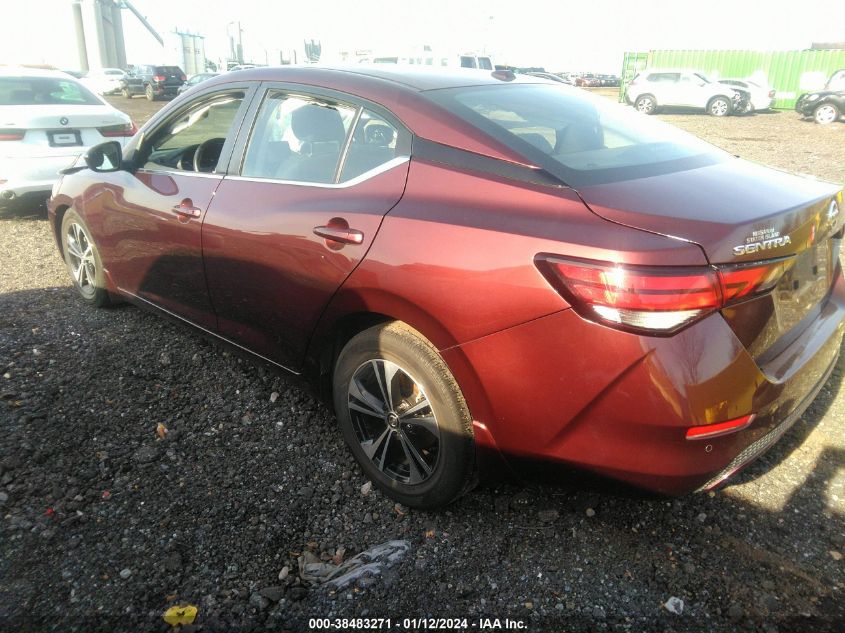 2021 NISSAN SENTRA SV - 3N1AB8CV4MY268536