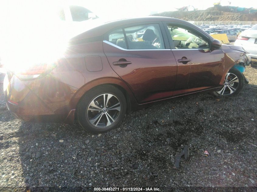 2021 NISSAN SENTRA SV - 3N1AB8CV4MY268536