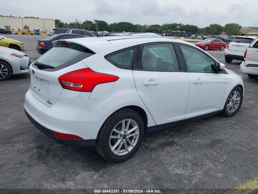 2016 FORD FOCUS SE - 1FADP3K24GL301916