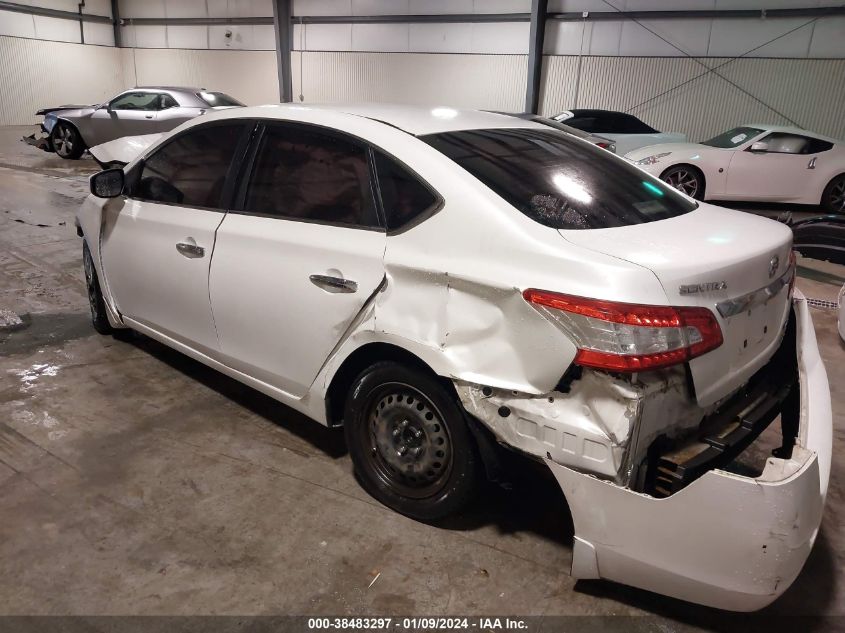 2013 NISSAN SENTRA SV - 3N1AB7AP7DL620133