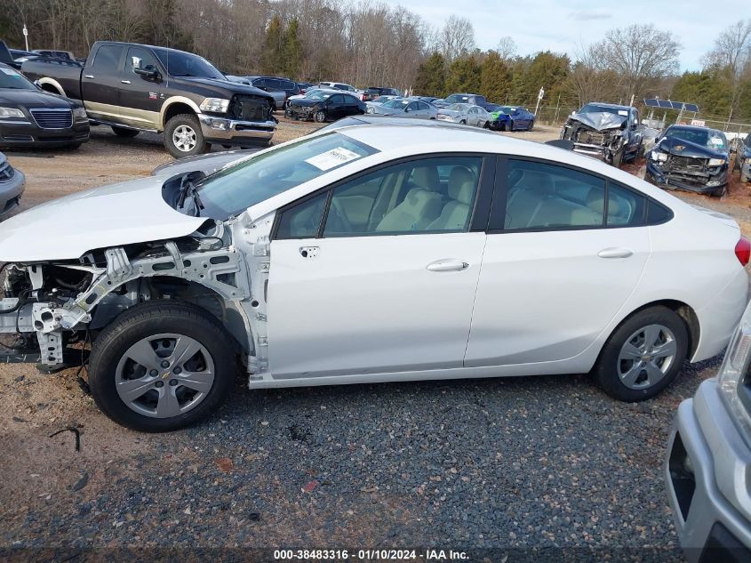 2018 CHEVROLET CRUZE LS - 1G1BC5SM9J7107367