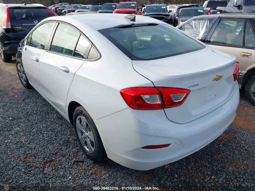 2018 CHEVROLET CRUZE LS - 1G1BC5SM9J7107367
