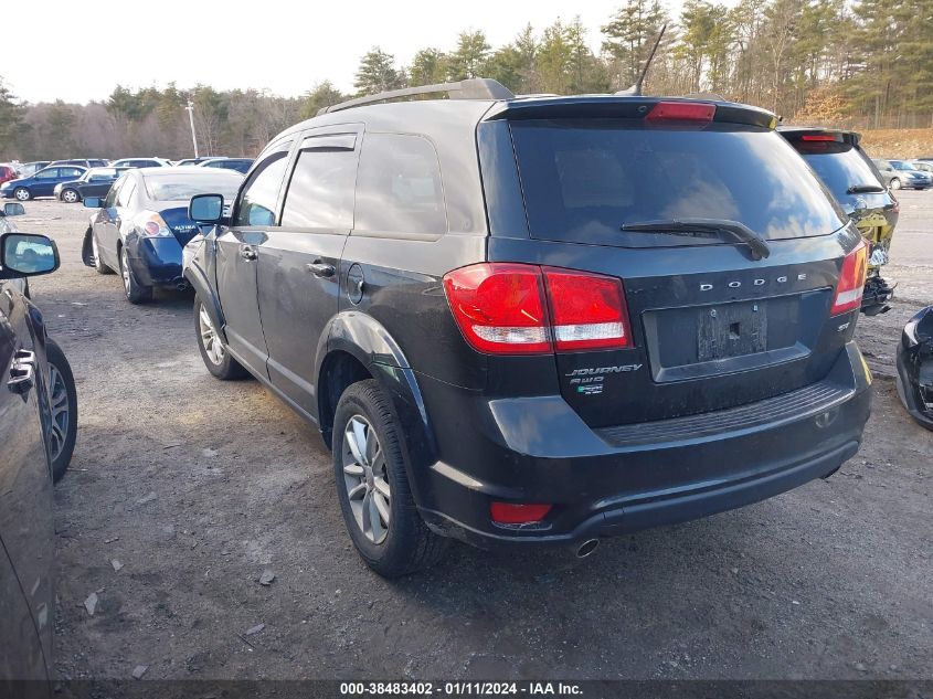 2017 DODGE JOURNEY SXT - 3C4PDDBG2HT512667