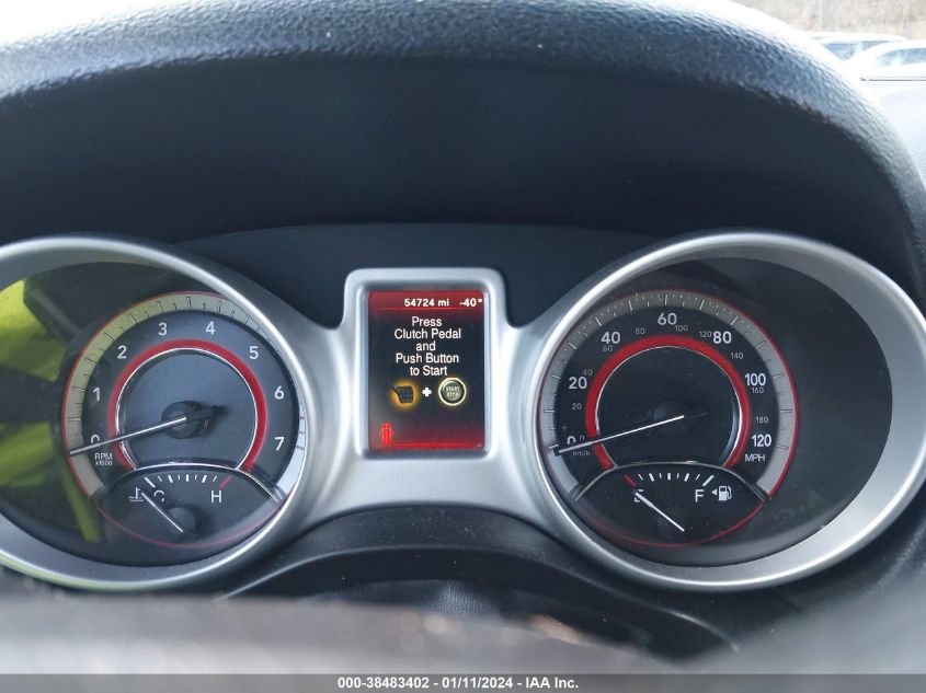 2017 DODGE JOURNEY SXT - 3C4PDDBG2HT512667