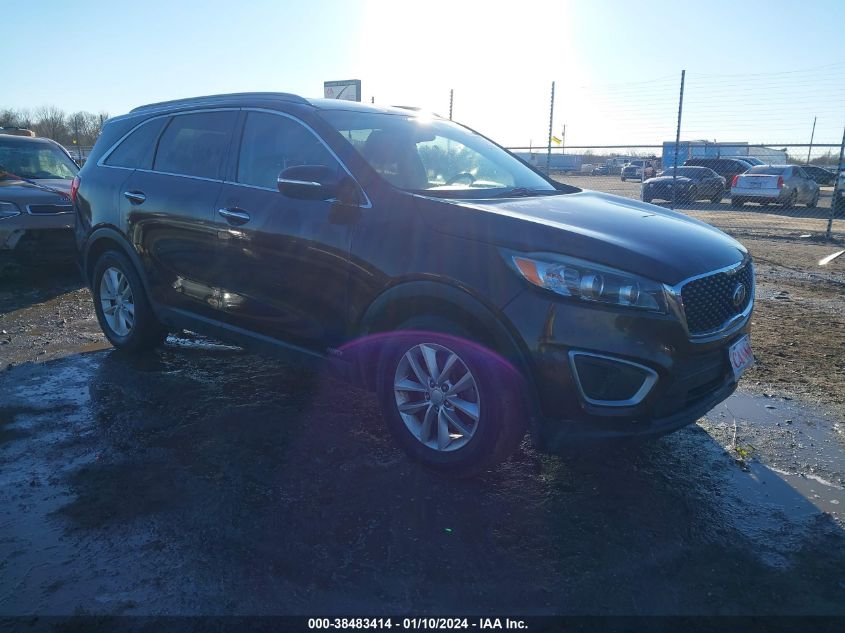 2016 KIA SORENTO 2.4L LX - 5XYPGDA33GG043178