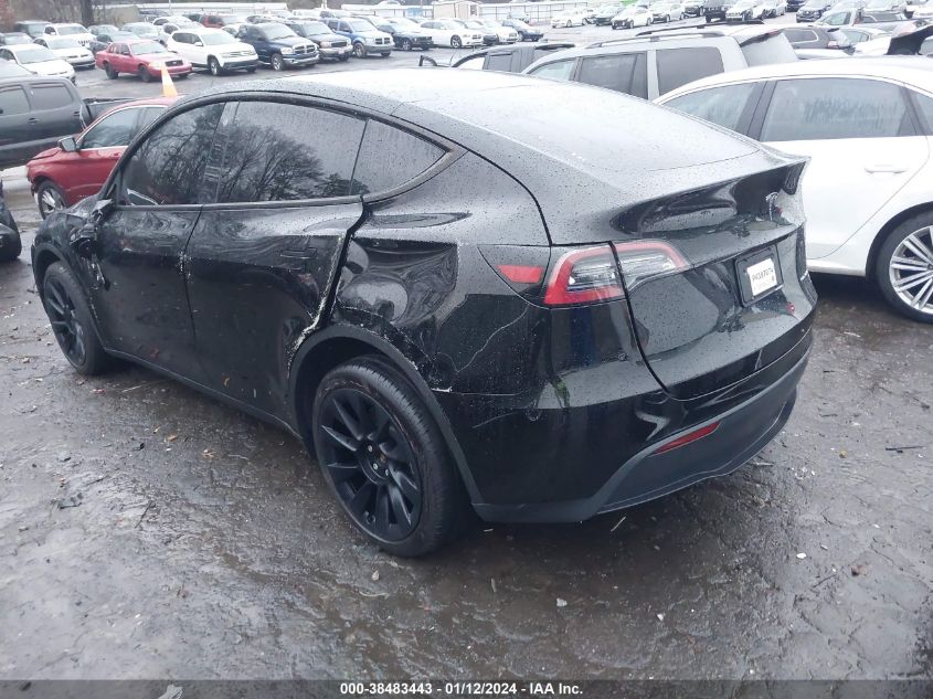 2023 TESLA MODEL Y AWD/LONG RANGE DUAL MOTOR ALL-WHEEL DRIVE - 7SAYGDEE9PA098757