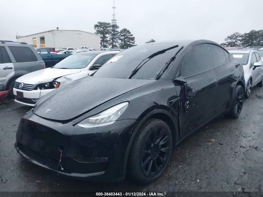 2023 TESLA MODEL Y AWD/LONG RANGE DUAL MOTOR ALL-WHEEL DRIVE - 7SAYGDEE9PA098757