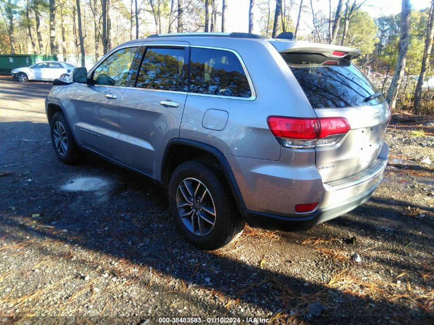 2019 JEEP GRAND CHEROKEE LIMITED - 1C4RJFBG9KC713790