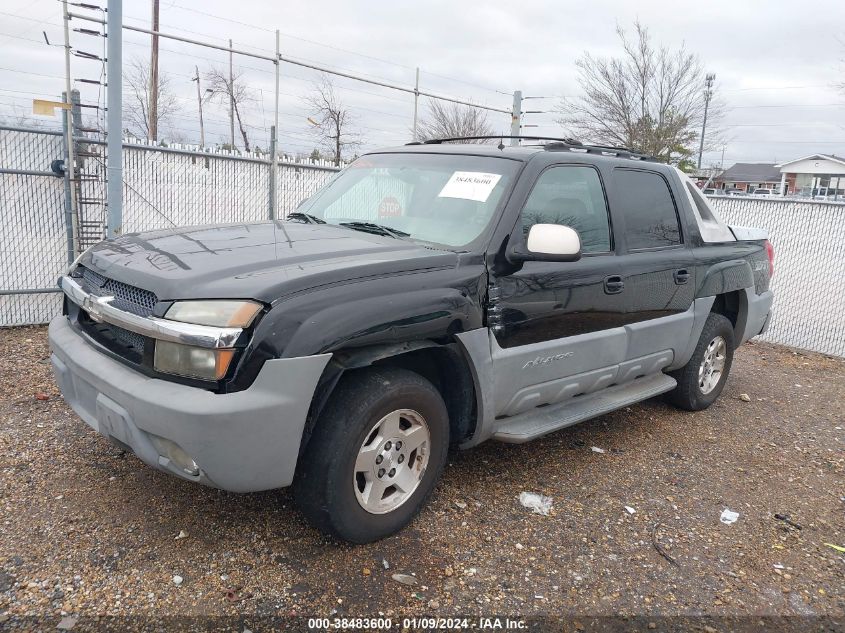 3GNEK13T62G150857 | 2002 CHEVROLET AVALANCHE