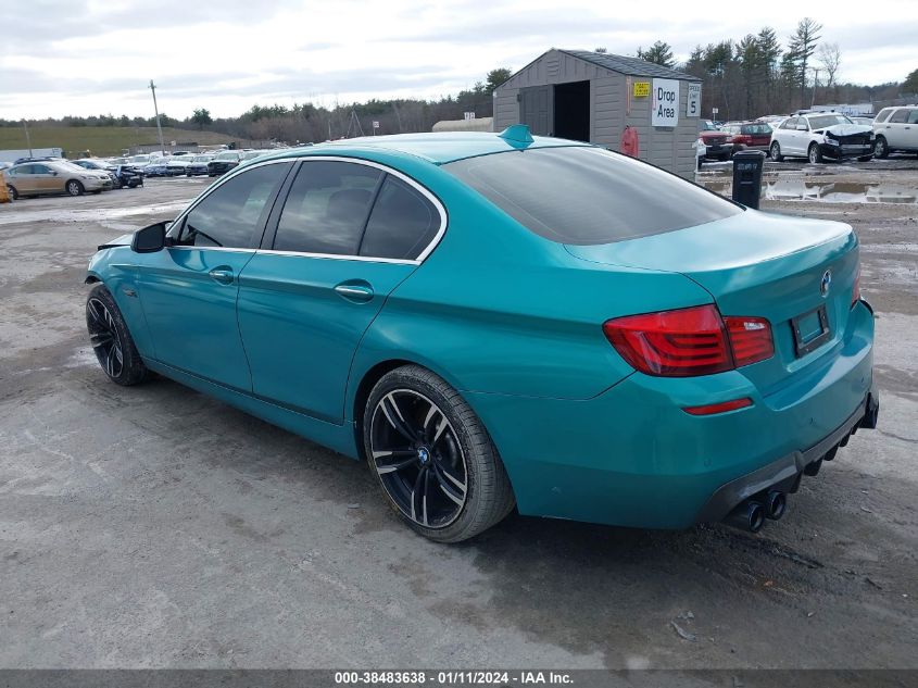 2013 BMW 528I XDRIVE - WBAXH5C57DDW14390
