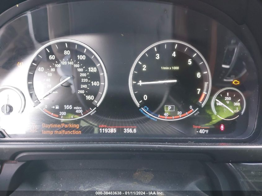 2013 BMW 528I XDRIVE - WBAXH5C57DDW14390