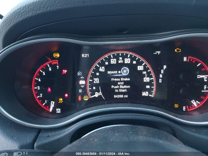 2019 DODGE DURANGO SXT - 1C4RDHAG7KC779663