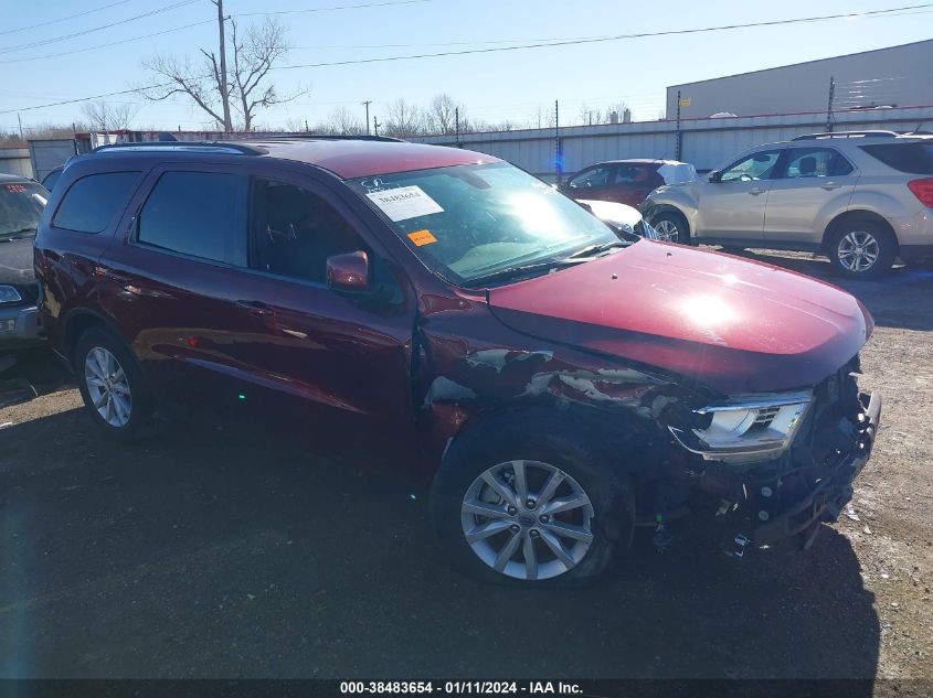 2019 DODGE DURANGO SXT - 1C4RDHAG7KC779663