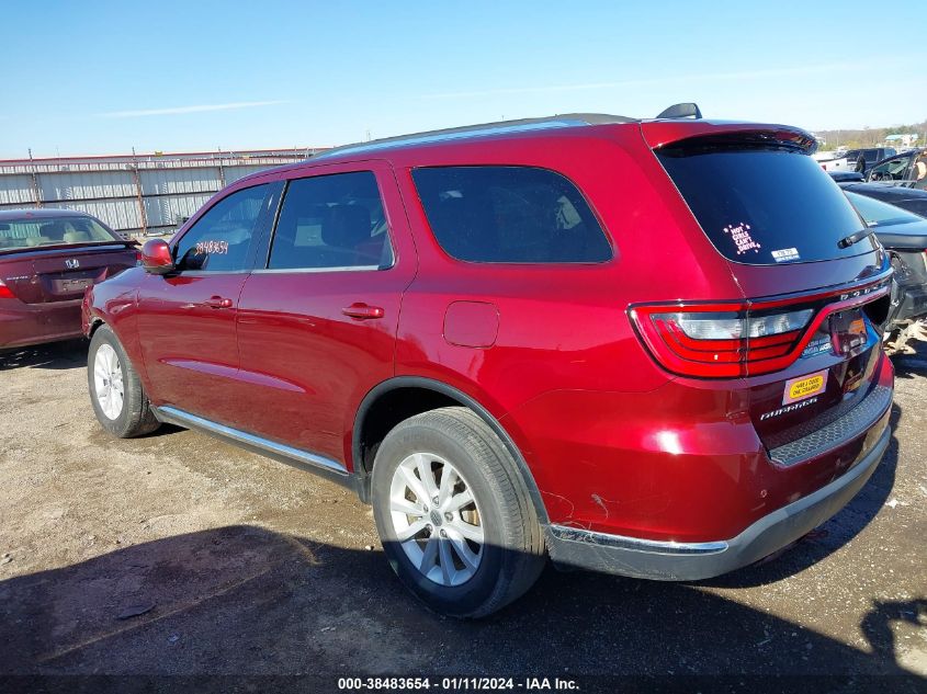 2019 DODGE DURANGO SXT - 1C4RDHAG7KC779663