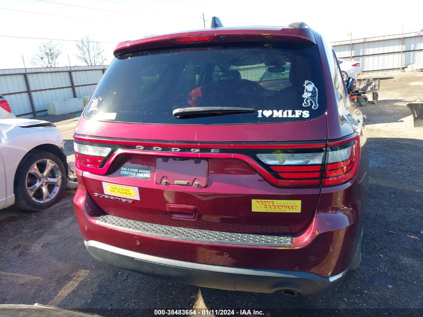 2019 DODGE DURANGO SXT - 1C4RDHAG7KC779663