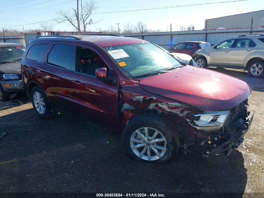 2019 DODGE DURANGO SXT - 1C4RDHAG7KC779663