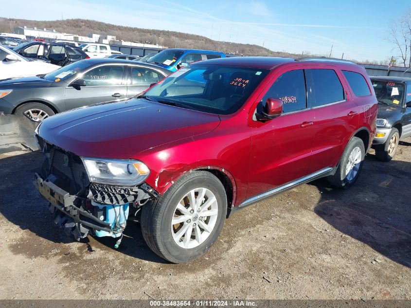 2019 DODGE DURANGO SXT - 1C4RDHAG7KC779663