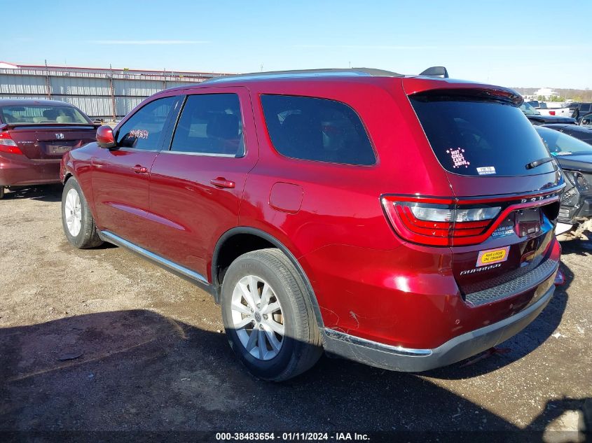 2019 DODGE DURANGO SXT - 1C4RDHAG7KC779663