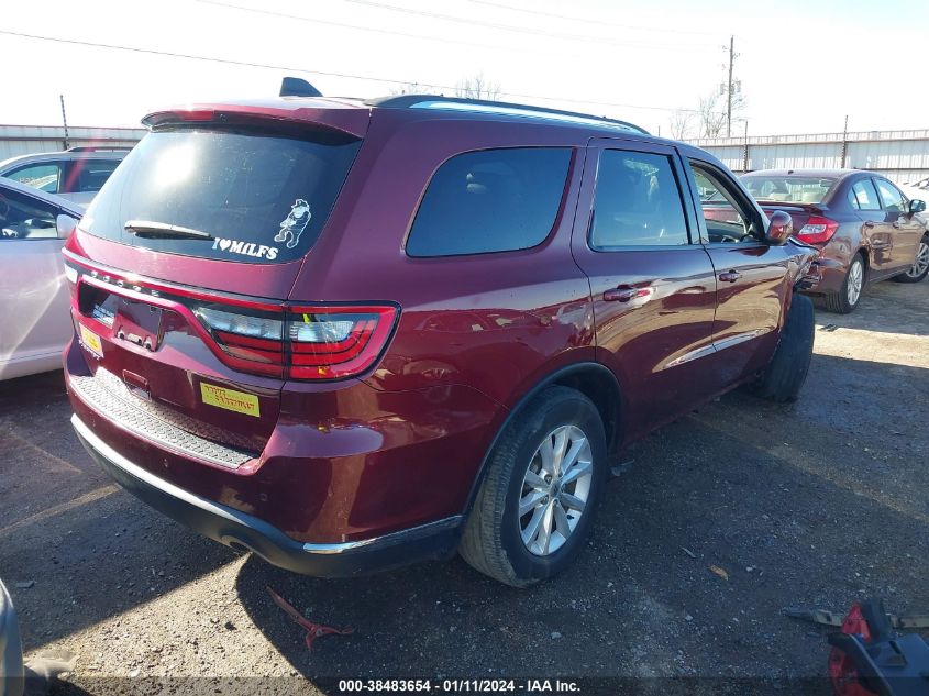 2019 DODGE DURANGO SXT - 1C4RDHAG7KC779663