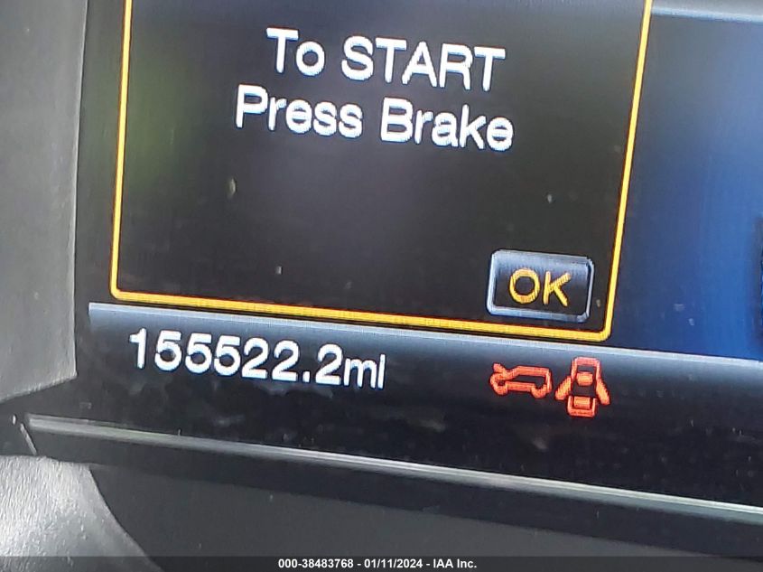 2016 FORD EXPLORER LIMITED - 1FM5K7F85GGB31380