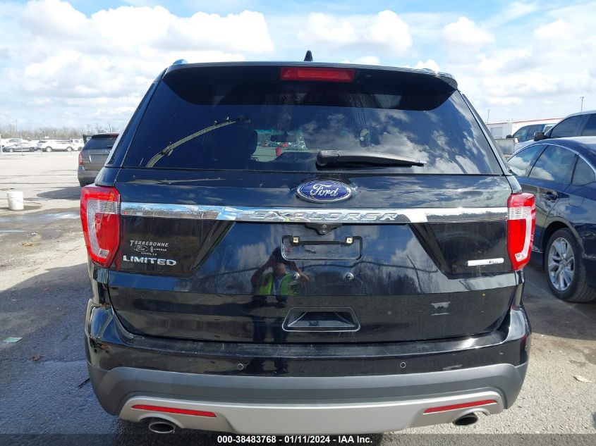 2016 FORD EXPLORER LIMITED - 1FM5K7F85GGB31380