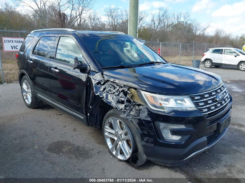 2016 FORD EXPLORER LIMITED - 1FM5K7F85GGB31380