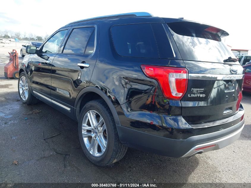 2016 FORD EXPLORER LIMITED - 1FM5K7F85GGB31380