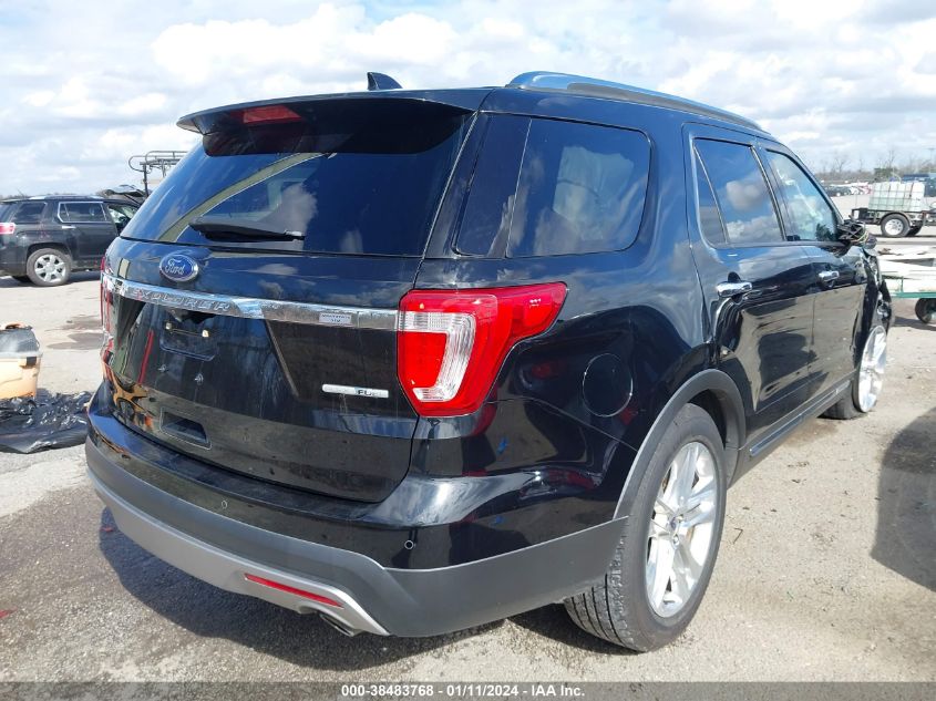 2016 FORD EXPLORER LIMITED - 1FM5K7F85GGB31380