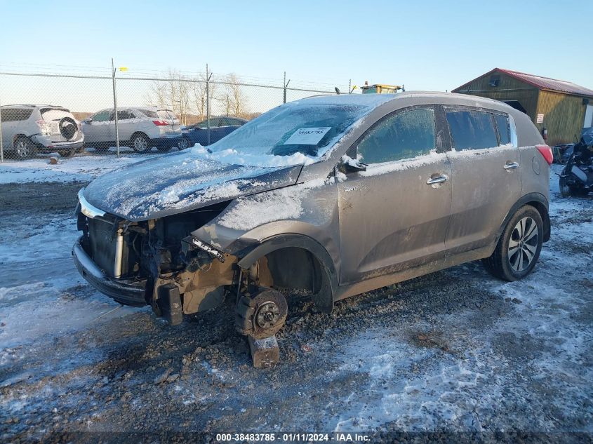 2013 KIA SPORTAGE EX - KNDPCCA23D7497288