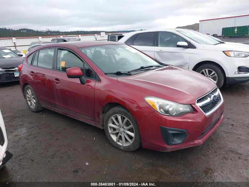 2013 SUBARU IMPREZA 2.0I PREMIUM - JF1GPAC62DH835336