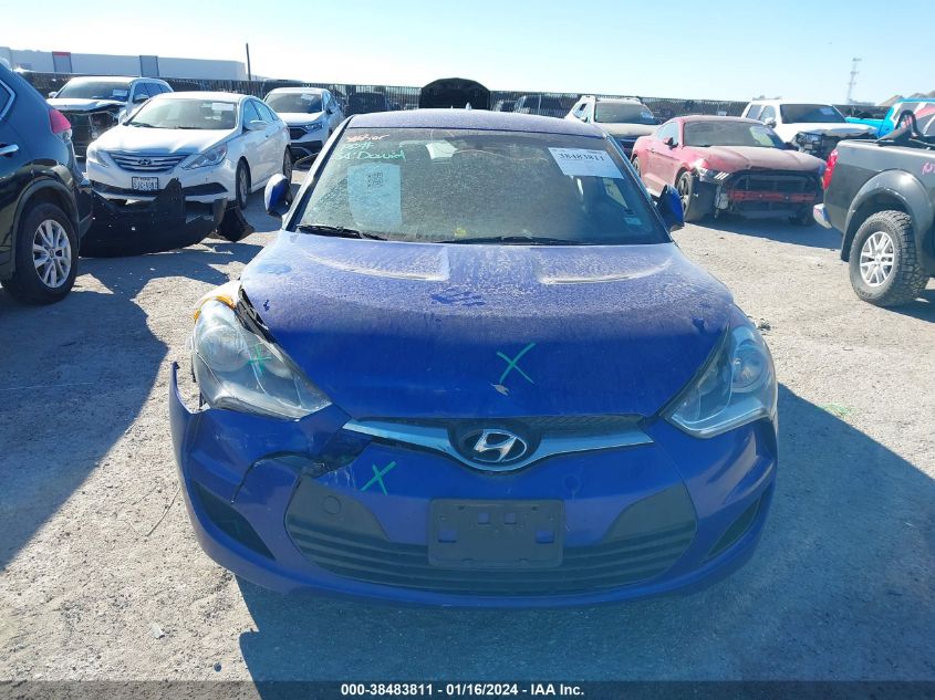 2013 HYUNDAI VELOSTER - KMHTC6AD2DU087516