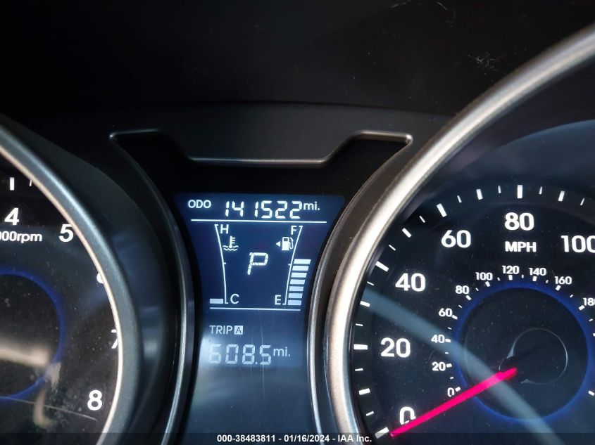 2013 HYUNDAI VELOSTER - KMHTC6AD2DU087516