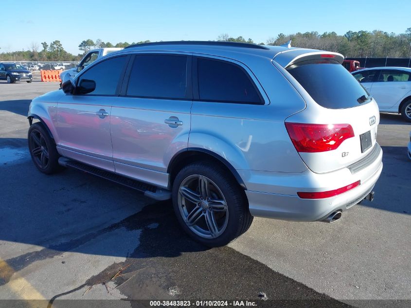 2015 AUDI Q7 TDI/PRESTIGE - WA1WMAFE6FD014083