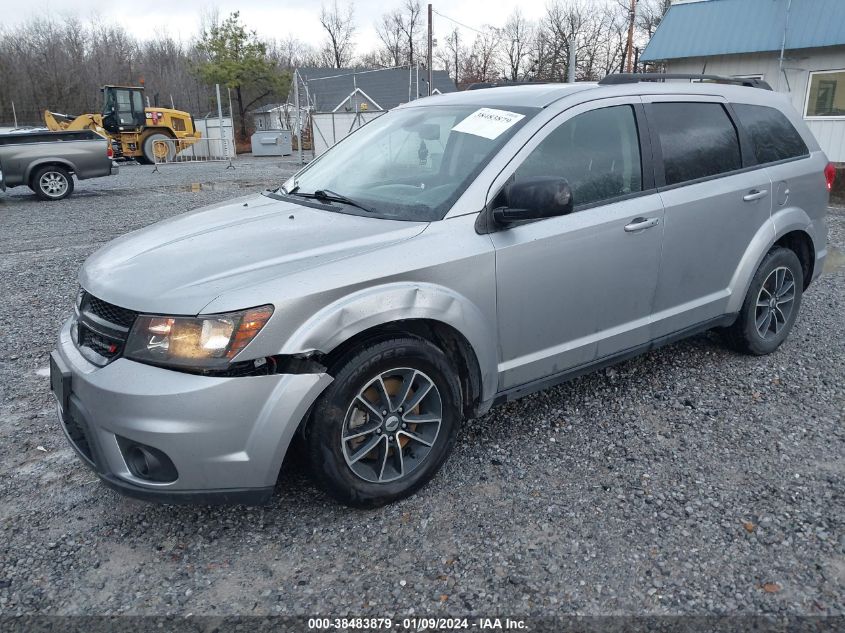 2018 DODGE JOURNEY SXT - 3C4PDCBG1JT522686