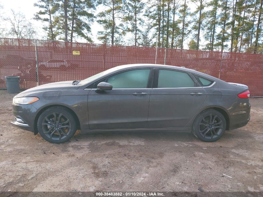 2018 FORD FUSION S - 3FA6P0G78JR127403