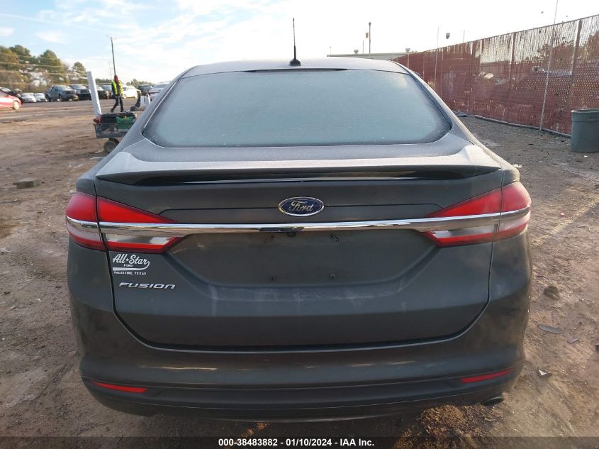 2018 FORD FUSION S - 3FA6P0G78JR127403