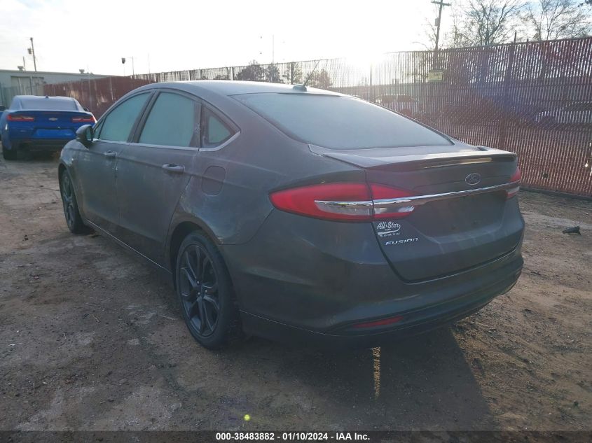 2018 FORD FUSION S - 3FA6P0G78JR127403