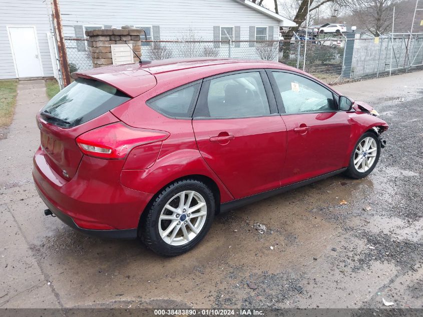 2015 FORD FOCUS SE - 1FADP3KE8FL383271