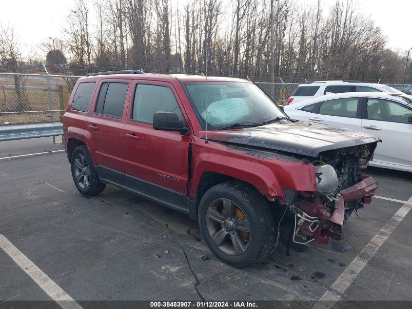 2014 JEEP PATRIOT LATITUDE - 1C4NJPFA0ED731751