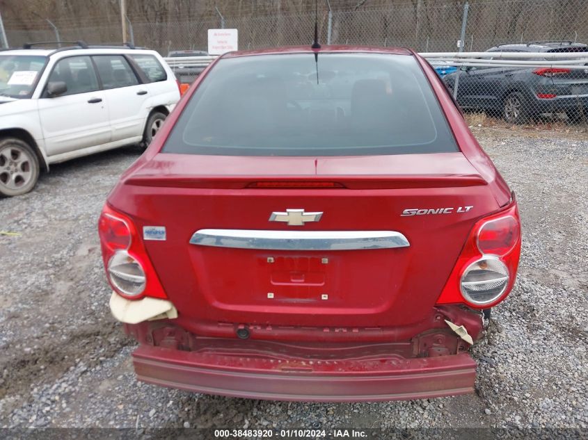 2013 CHEVROLET SONIC LT AUTO - 1G1JC5SH5D4172205