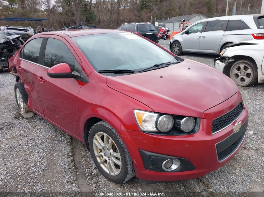 2013 CHEVROLET SONIC LT AUTO - 1G1JC5SH5D4172205