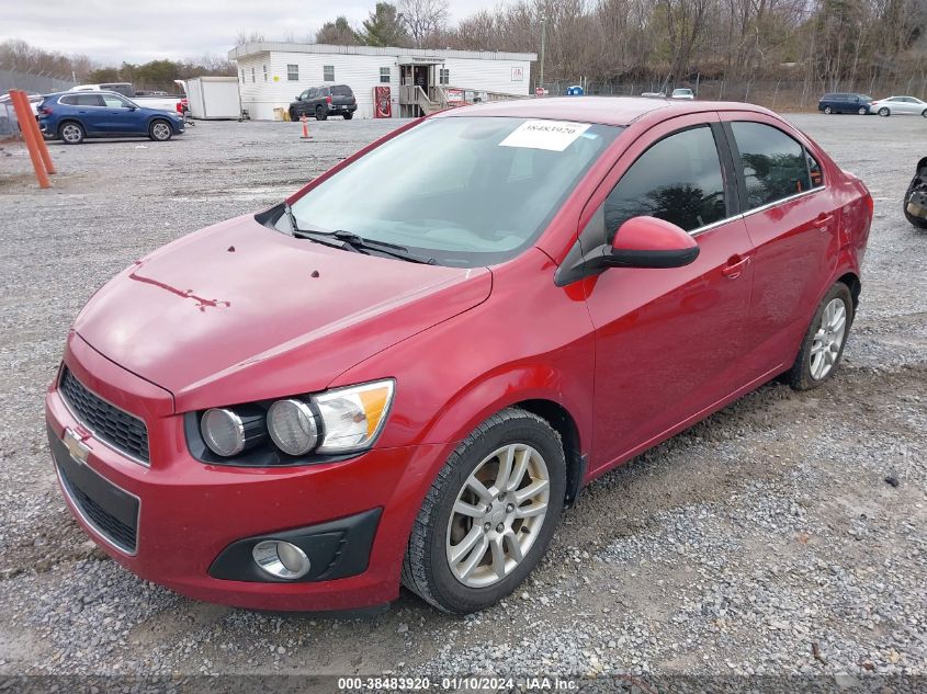 2013 CHEVROLET SONIC LT AUTO - 1G1JC5SH5D4172205
