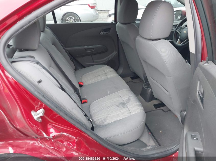 2013 CHEVROLET SONIC LT AUTO - 1G1JC5SH5D4172205