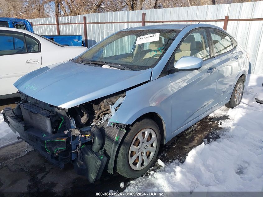 2013 HYUNDAI ACCENT GLS - KMHCT4AE1DU541056