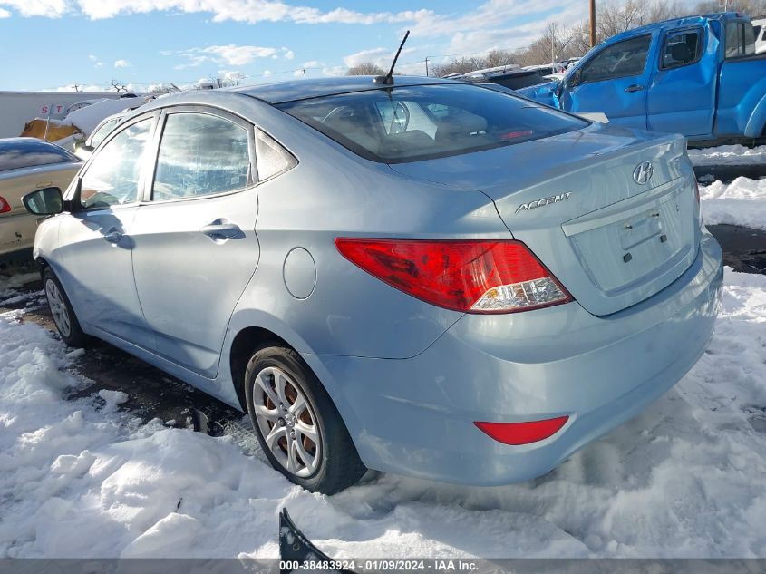 2013 HYUNDAI ACCENT GLS - KMHCT4AE1DU541056